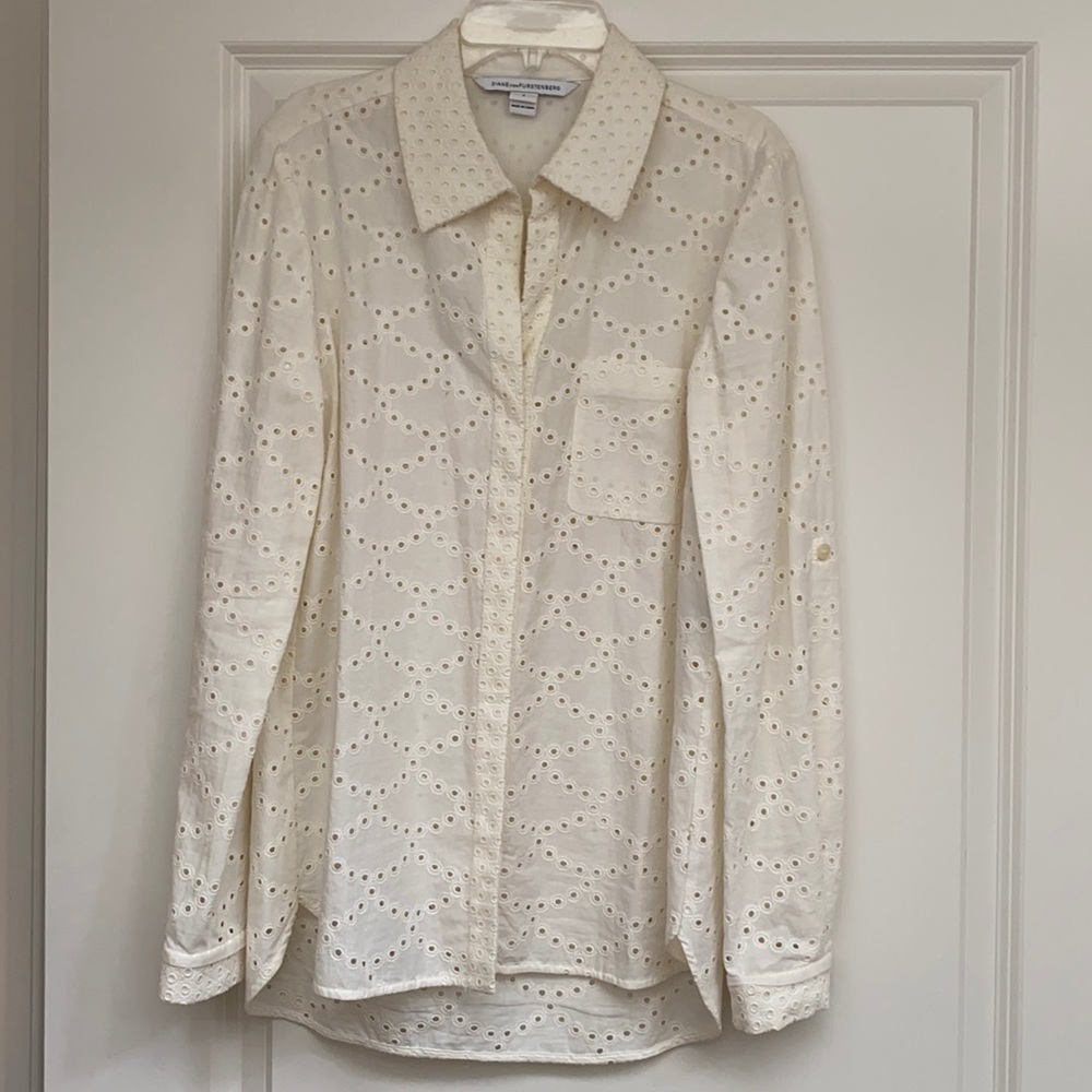 Diane von Furstenberg Cotton Blouse
